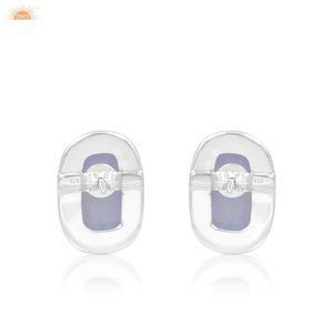 Boucles d'oreilles clous tendance en opale aurore ciel, pierre précieuse, faites à la main, en argent sterling 925, boucles d'oreilles faites à la main, fabricant de bijoux personnalisés - Product Image 3