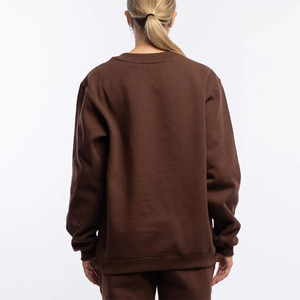 Workout Sportswear Relaxed Fit Long Sleeve Tops Oversized <b>Crewneck</b> Hoodies Sweatshirts Women Embroidery Front Batwing Sleeves - Product Image 3