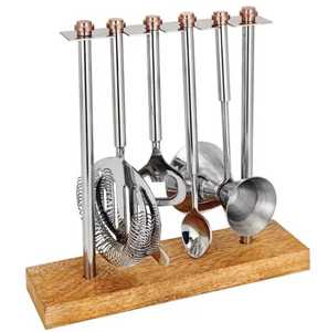 Ensemble d'outils de bar plaqué argent de qualité supérieure pour événements et fêtes ensemble d'outils de bar fabriqué en Inde - Product Image 2