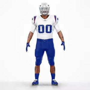 ชุดยูนิฟอร์มฟุตบอลอเมริกันชุดใส่สบายออกแบบโลโก้ส่วนตัวได้ตามต้องการ - Product Image 4