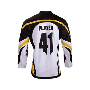 Camisetas de Hockey sobre Hielo de Última Moda 2025, Diseño Personalizado, Bordado, Estilo Retro, Tela de Secado Rápido, Transpirable - Product Image 2
