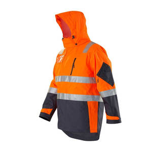 2025 High Quality Men's Workwear <b>Safety</b> Jacket Reflective Canvas Hi Vis for Winter Wholesale Hi Vis Jacket for Spring - Product Image 2