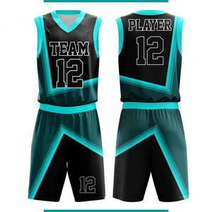 Uniformes de Baloncesto Personalizados OEM de Talla Grande, Secado Rápido, Transpirables, de Poliéster, Diseño de Pantalones Cortos Estilo Verano, Sublimación para Adultos - Product Image 3