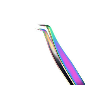 Pinces à cils ergonomiques légères pour un travail d'extension de cils longue durée, poignée confortable, design anti-fatigue pour salon - Product Image 4