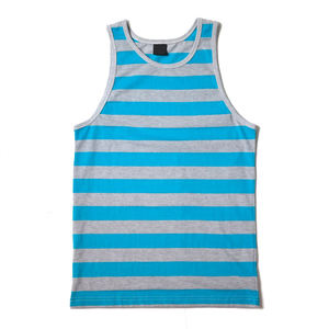 Débardeur en coton pour homme Gilet léger en coton sans manches avec tissu côtelé, parfait pour la superposition quotidienne et les vêtements d'été en vrac - Product Image 1