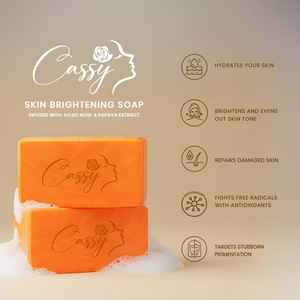Savon éclaircissant de qualité supérieure Cassy avec acide kojique et extrait de papaye 70g - Product Image 5