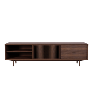 Mueble de Entretenimiento de Madera de Teca de Alta Calidad, Diseño Minimalista, Color Marrón Té, para Comedor, Sala de Estar, Hotel y Dormitorio - Product Image 3