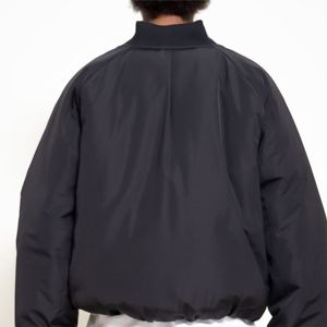 Veste universitaire à manches en cuir avec impression de lettres pour hommes Streetwear veste de baseball universitaire vintage unisexe manteaux - Product Image 4