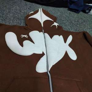 Sweats à capuche épais et lourds à impression bouffante 3D personnalisés de haute qualité à épaules tombantes Streetwear pull à capuche avec logo personnalisé - Product Image 4