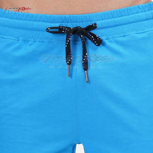 Pantalones cortos informales de color sólido para hombre con cintura media de algodón suave hasta la rodilla-para tela de lona de verano - Product Image 5