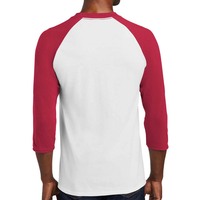 T-shirt de baseball personnalisable à manches longues pour homme – Tissu écologique anti-boulochage respirant style décontracté chic