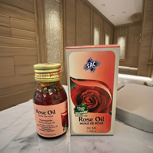 ขวดแก้วขนาด 30 มล. น้ำมันกุหลาบ 100% ธรรมชาติ สำหรับใช้ในบ้าน - Product Image 3