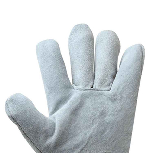 Guantes de trabajo de grado industrial hechos para mayor comodidad y seguridad manual Guantes de aparejo Guantes de cuero reforzados Ideales para la construcción - Product Image 4