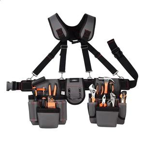 Multi Functional <b>Tool</b> Belt With Adjustable Shoulder Straps And Multiple Pockets For <b>Carpenter</b> Use - Product Image 3