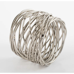 Servilleteros hechos a mano de estrella de mar de plata de nuevo diseño antiguo, servilletero de Metal creativo, Juego de 4 soportes de pañuelos a precio de mayorista - Product Image 6