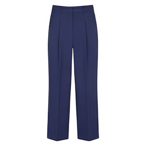 Pantalones de Trabajo Casuales de Oficina para Mujer, Cintura Media, Cierre con Cordón, Transpirables, de Secado Rápido, Lisos, 100% Algodón - Product Image 4