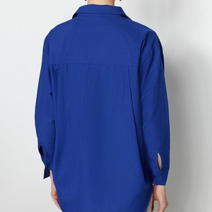 เสื้อเชิ้ตผู้หญิงแบบสบายๆ ป้องกันริ้วรอย น้ำหนักเบา ระบายอากาศได้ดี แห้งเร็ว สวมใส่ง่าย สบาย รับสกรีนโลโก้ คุณภาพสูง - Product Image 6