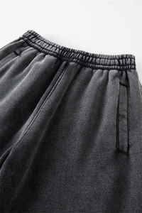 <b>Jogger</b> Pants Double Layered Waist <b>Baggy</b> Sun Faded Acid Wash Casual Printed Loose Sports Trousers No Reviews yet - Product Image 4