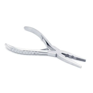 High Performance Stainless Steel Hair <b>Extension</b> Plier for Nano <b>Bead</b> Application Reusable Ergonomic Design Daily Salon Use - Product Image 6