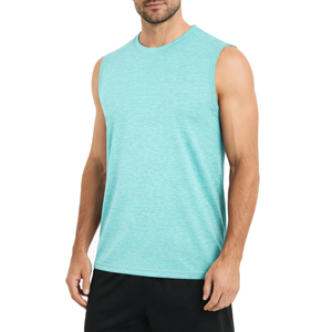T-shirt de performance pour homme, écologique, respirant, évacuant l'humidité, séchage rapide, 100% polyester, col rond, coupe classique, 180g - Product Image 2