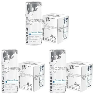 Red Bull Edición Coco y Bayas Directo de Fábrica, 12 Latas de 250ml, Fabricante Red Bull GmbH - Product Image 4
