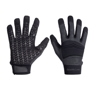 Gants de travail FR Search, protection contre les coupures, résistance aux chocs, cuir synthétique, haute résistance, dextérité accrue, multi-risques, silicone sur toute la paume - Product Image 5