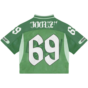 เสื้อฟุตบอลย้อนยุคผู้ชายรุ่นใหม่ คุณภาพสูง ผ้าโพลีเอสเตอร์ 100% ดีไซน์ปรับแต่งได้ สไตล์เรียบง่าย เสื้อยืดฟุตบอลสำหรับใช้ในชีวิตประจำวัน - Product Image 6