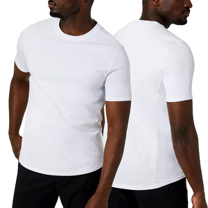 Usine Hommes GYM Muscle T-shirts Col Ras Du Cou Coupe Régulière T-shirt Logo Personnalisé Causal Sport Wear Athlétique T-shirt - Product Image 5