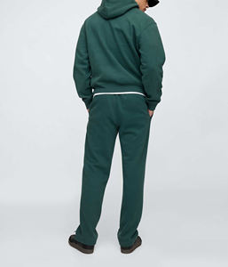 Ensemble de survêtement pour homme en molleton imprimé de haute qualité, poids moyen, surdimensionné, 100% coton, respirant - Product Image 4