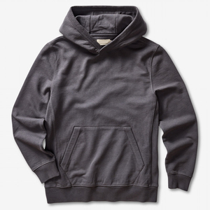 Ropa de calle gris peso pesado de gran tamaño hombres Vintage peso pesado desgastado conjunto Puff impresión lavado ácido sudaderas con capucha personalizadas - Product Image 4