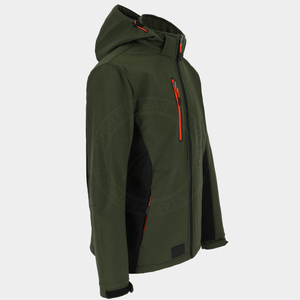 Chaqueta de invierno Softshell de alta calidad, ligera y duradera para hombre, impermeable de alta moda con cierre de cremallera, diseño elegante - Product Image 2
