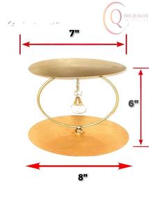 Elegante Soporte para Pastel de Metal con Acabado Liso, Agrega Encanto a la Presentación del Pastel - Product Image 4