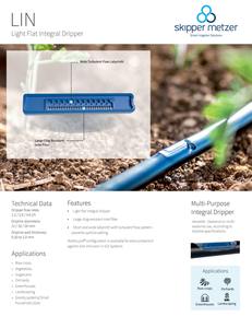 มันเงายาว16มม. 2.0 LPH 8 MIL 0.20มม. ระยะห่างของข้างหยดน้ำ60ซม. - Product Image 3