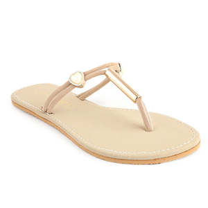 รองเท้าแตะผู้หญิง - สีน้ำตาลอ่อน - Product Image 1