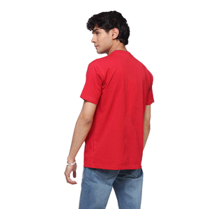 T-shirts en coton pour hommes, unis et vierges, personnalisables avec logo, haute qualité, 100% coton, coupe ajustée et épaisse - Product Image 4
