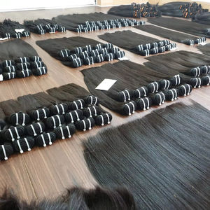 Haute qualité 100% extensions de cheveux humains crus vietnamiens tissage de cheveux de cuticule droite naturelle - Product Image 1