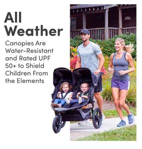 Original xác thực bánh Cuộc Cách Mạng Flex 3.0 duallie đôi chạy Bộ xe đẩy, Graphite - Product Image 3