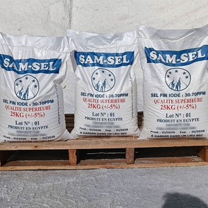 Sal de Mesa Refinada en Polvo a Granel, 25 kg |   Sam Sel Fine Brand |   Sal de Exportación Egipcia 100% de Grado Alimenticio, Certificada HACCP/ISO 9001, con Yodo - Product Image 2