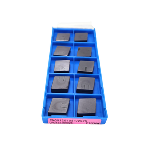 Inserto de torneado de cerámica CNGN 120408 PT600M Grado T02025 Herramienta de metalurgia eficiente y duradera de alta demanda Inserto OEM personalizable - Product Image 4