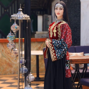 FABRICANT PROFESSIONNEL AFGHAN KUCHI ROBES FAITES À LA MAIN MEILLEURE VENTE FEMME AFGHANI ROBE DE FÊTE MARIAGE VÊTEMENTS DÉCONTRACTÉS POUR ADULTES - Product Image 5
