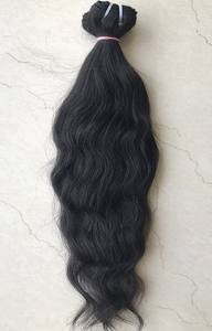 Tissage en lot indien naturel ondulé, couleur naturelle noire, 100% vierge, extensions de trame, vente en gros - Product Image 6