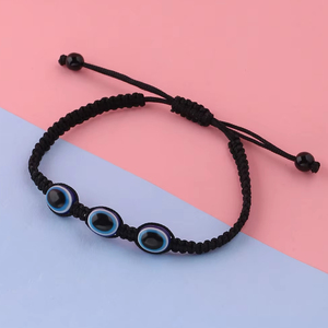 Black Thread Evil Eye <b>Bracelet</b> for Women <b>Adjustable</b> Nazar Protection Jewelry - Product Image 1