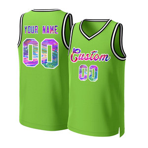 Camiseta de entrenamiento de ropa deportiva de equipo con logotipo personalizado OEM, camiseta de baloncesto para hombre, camiseta de baloncesto de equipo personalizada - Product Image 6