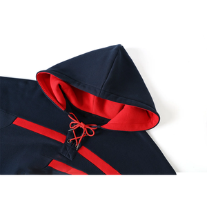 Howard University Winter <b>Navy</b> Blue Hockey Hoodie Unisex 100% Organic Cotton <b>Fleece</b> Lined Chenille Embroidered Streetwear - Product Image 4