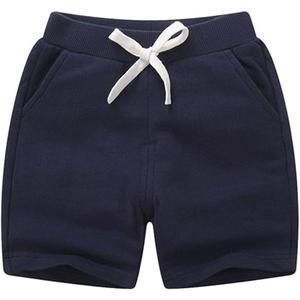 Séchage rapide personnalisable conception et Logo blanc uni RTS sueur court respirant taille élastique cordon enfants garçons sweat shorts - Product Image 5