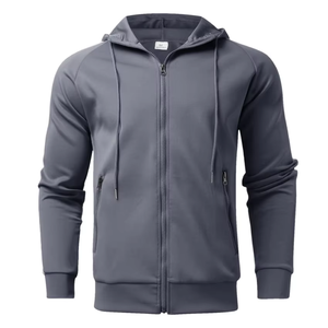 Chándal con Logotipo Personalizado para Hombre, Ropa Casual, Chándal de 2 Piezas con Cremallera Completa para Gimnasio y Jogging - Product Image 2
