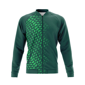 Veste zippée intégrale en coton premium |   Chaud, respirant, séchage rapide |   Tailles Hommes Femmes Jeunes |   Veste d'entraînement de performance - Product Image 4