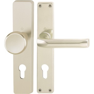 Juego de Manijas para Puerta de Aluminio, Modelo London 54/227/202SP/113 F2 PZ 72 mm DIN Izquierda/Derecha HOPPE - Product Image 1