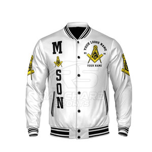 Chaqueta Masónica Personalizable con Bordado de Compás y Escuadra, Prenda Exterior Masónica, Chaqueta de Logia Personalizada - Product Image 2