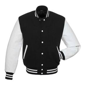Chaqueta de béisbol estilo Letteman de alta calidad de calidad superior de lana cuerpo de cuero manga Oem parche trabajo Varsity - Product Image 3